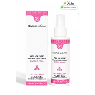 Lubrifiant Bio Barbe à papa 100ml - Divinexstases