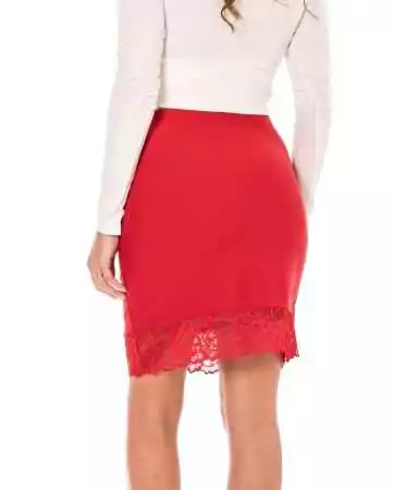 Long red skirt Maria - LSK1-LRED