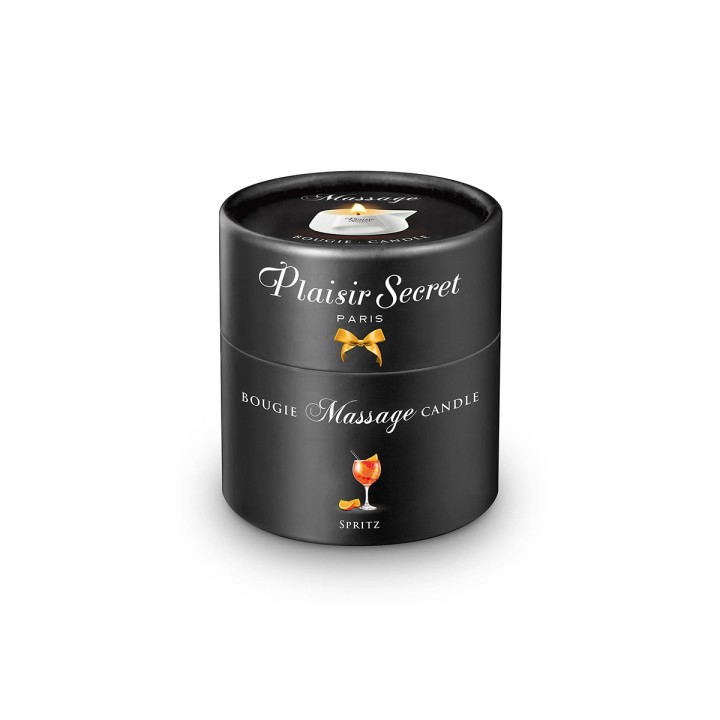 Bougie de massage gourmande Spritz - Plaisir secret
