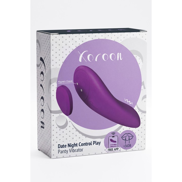 Culotte vibrante connectée Date Night - Xocoon