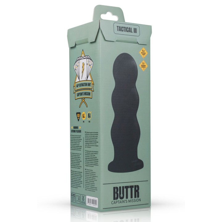Plug anal XXL Tactical III - Buttr