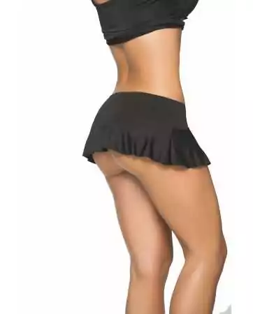 Ruched Skirt - MAL5032BLK
