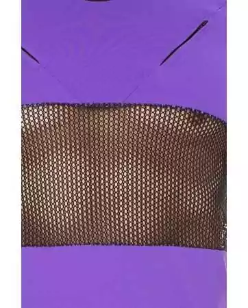 Purple mesh T-shirt - LM2004-81PUR