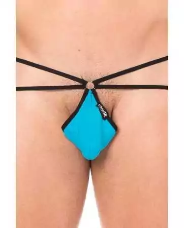 Tanga Azul Mini muito cavado - LM2099-02BLU