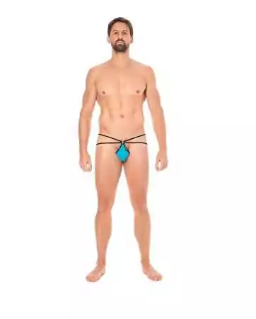 Tanga Azul Mini muito cavado - LM2099-02BLU