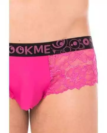 Mini-panty in delicate magenta lace - LM2006-68MAG