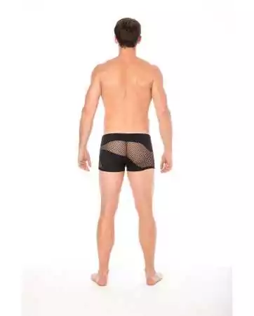 Opaque and transparent black boxer shorts Shade 2 - LM803-67BLK