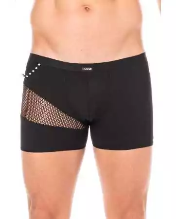Black mesh and rope boxer - LM2004-67BLK