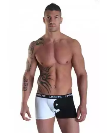 Weiß-Schwarzer Yin Yang Boxer - LM30-66