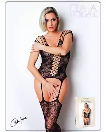 Floral Print Bodystocking - Number 10 - Bodystocking Collection - CM99010