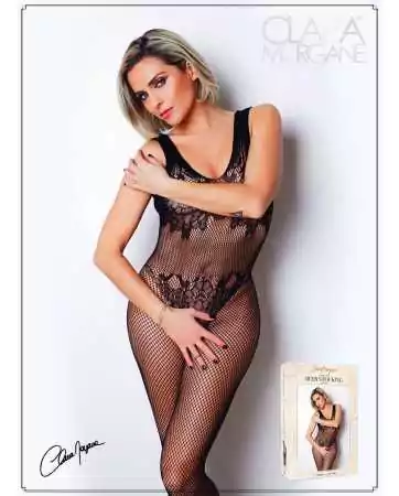 Black floral lace bodystocking - Item 8 - Bodystocking Collection - CM99008
