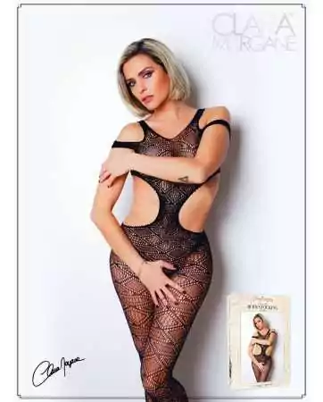 Black bodysuit with sexy opening - Number 3 - Bodystocking Collection - CM99003