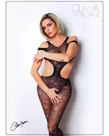 Black bodysuit with sexy opening - Number 3 - Bodystocking Collection - CM99003