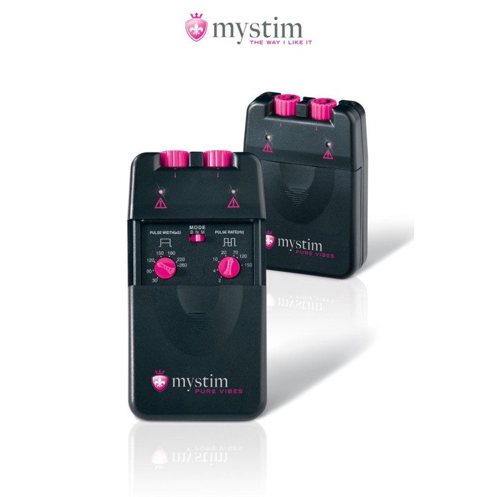 Malette électro-stimulation Pure Vibes 3 fonctions - Mystim - Oralove