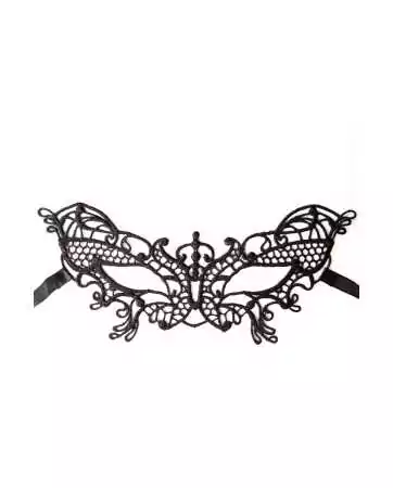 Flexible black lace mask - 100824