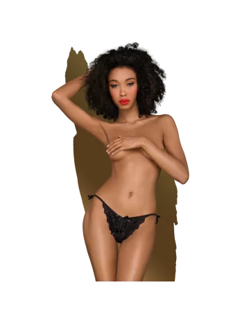 Culotte ouverte noire Too hot to be real - PH0123BLK