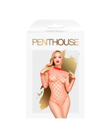 Large red mesh body Scandalous red - PH0109RED