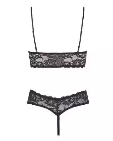 Lace bra and open string - R2212650