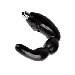 Stimulateur de Prostate Vibrant Noir 1 dosette lubrifiant — Pocket Pleasure