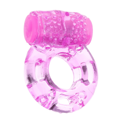 Anneau Pénien Vibrant Jelly Rose 1 dosette de lubrifiant — Pocket Pleasure