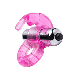 Anneau Vibrant Lapin Rose 1 dosette lubrifiant — Pocket Pleasure - Oralove