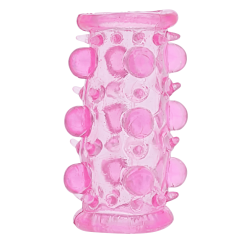 Gaine Pénienne Picots Rose 1 dosette lubrifiant — Pocket Pleasure