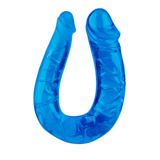 Double Dong Flexible Bleu Pocket Pleasure 1 dosette de lubrifiant - Oralove