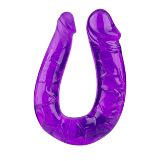 Double Dong Flexible Violet Pocket Pleasure 1 dosette de lubrifiant - Oralove
