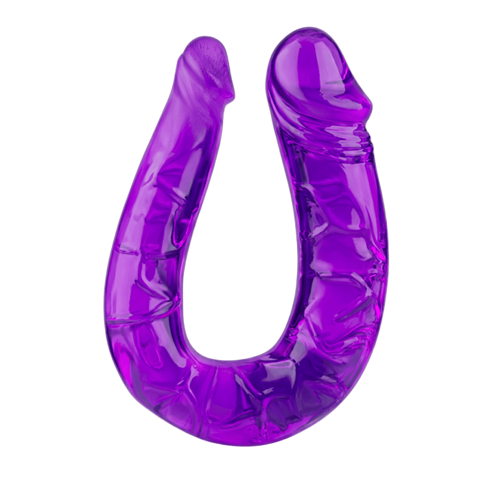 Double Dong Flexible Violet Pocket Pleasure 1 dosette de lubrifiant - Oralove