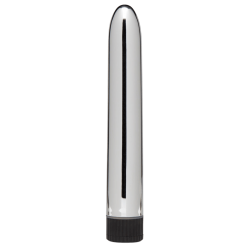 Vibromasseur Classique Argenté 1 dosette de lubrifiant — Pocket Pleasure