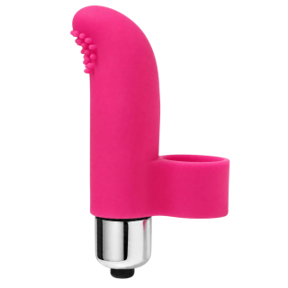 Doigt Chinois Vibrant Picots Rose 1 dosette de lubrifiant — Pocket Pleasure - Oralove