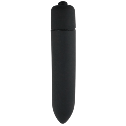 Mini Vibromasseur Bullet Noir 10 Vitesses 1 dosette de lubrifiant — Pocket Pleasure