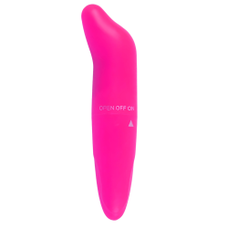 Vibromasseur Tête Incurvée Rose 1 dosette de lubrifiant — Pocket Pleasure