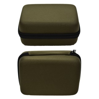 Boite de rangement coquée couleur kaki - Oralove
