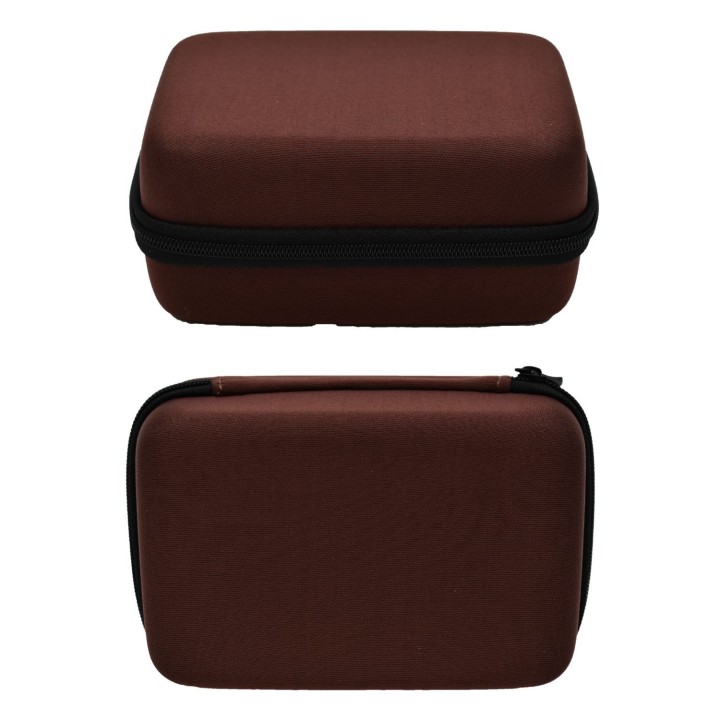 Boite de rangement coquée couleur marron - Oralove