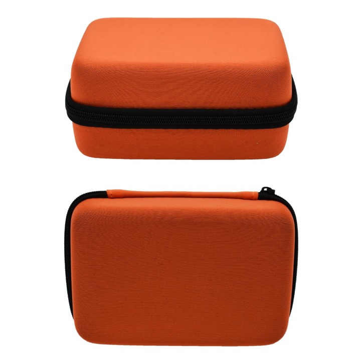 Boite de rangement coquée couleur orange - Oralove