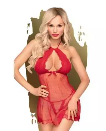Matching Red Libido Boost Nightie and Thong - PH0010RED