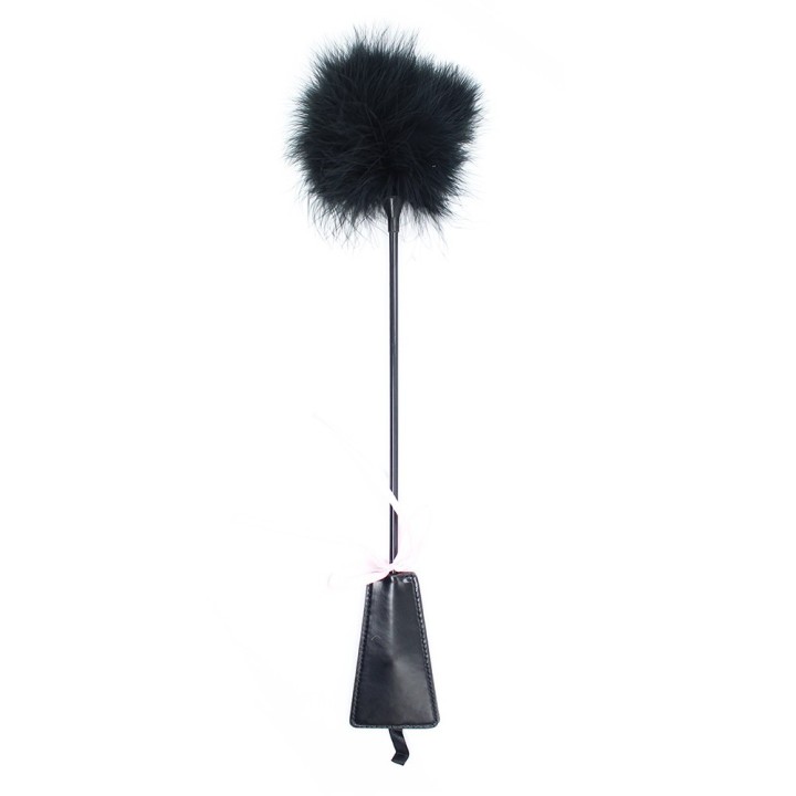 Cravache noire - 49 cm - Oralove