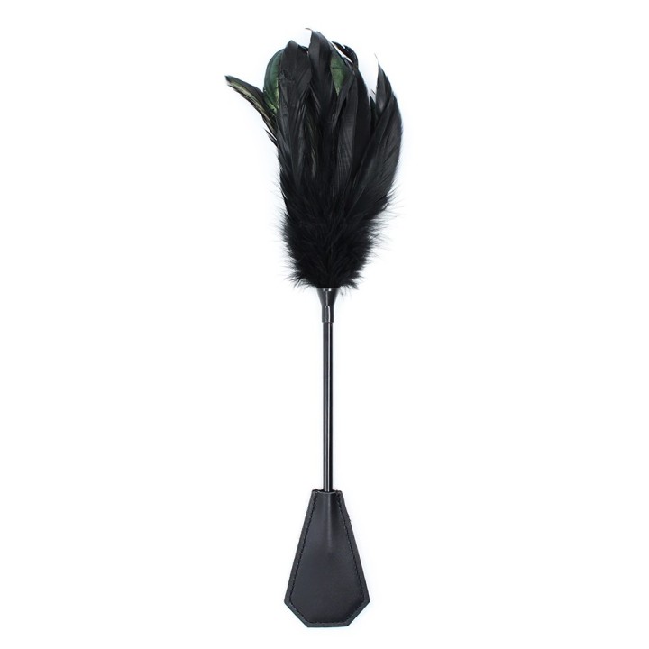 Cravache noire - 38 cm - Oralove