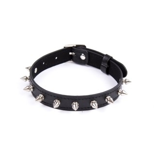 Collier réglable avec rivets en métal - Oralove