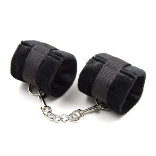 Menottes ajustable noires - Oralove