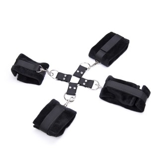Menottes attache en croix pour mains et pieds Dreamy Fetish - Oralove
