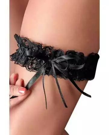 Black lace garter - ORI24601061101