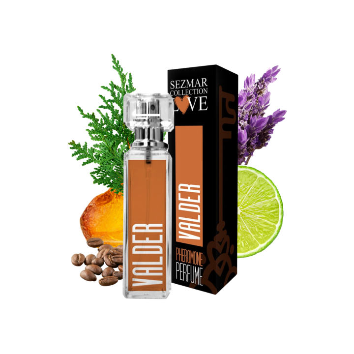 Parfum aux phéromones Valder 100% naturel 30ml - Oralove