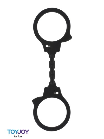 Menottes silicone stretchy - noir