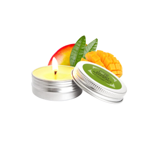 Mini Bougie de massage Mangue 30ml 100% naturelle - Oralove