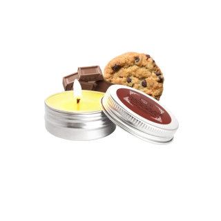 Mini Bougie de massage Chocolat Cookie 30ml 100% naturelle - Oralove