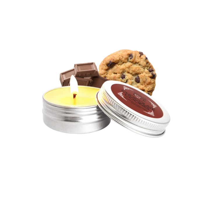 Mini Bougie de massage Chocolat Cookie 30ml 100% naturelle - Oralove