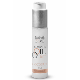 Huile de massage 100% naturelle noix de coco 50ml - Oralove