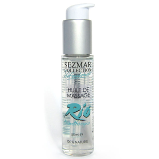 Huile de massage professionnelle RIO 100% naturelle 50 ml - Oralove